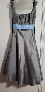 Grey Bridesmaid Dress